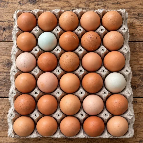 Huevos de gallinas felices — 30 unidades