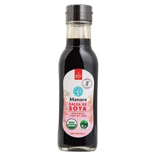 Salsa de soya Orgánica 250 ml - Manare