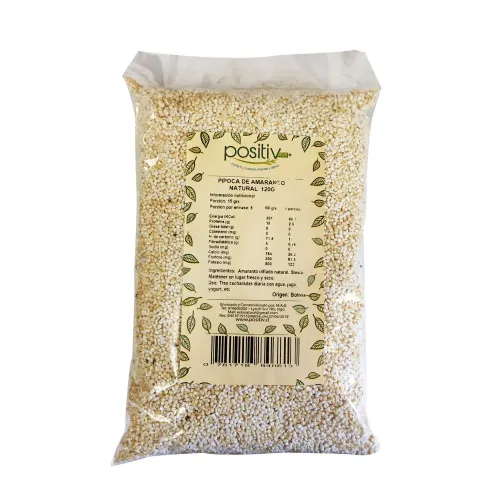Pipoca de amaranto natural (120 gr) - Positiv
