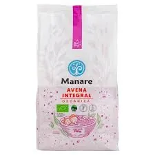 Avena Integral Orgánica 750 gr Manare