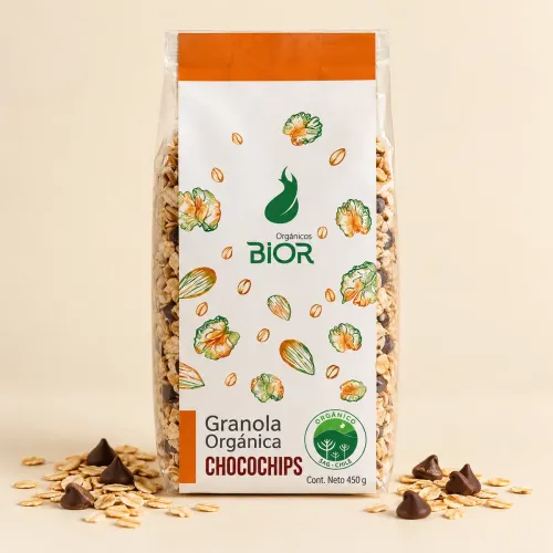Granola Orgánica BIOR Chocochips 450 g