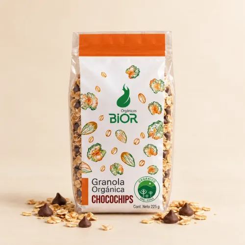 Granola Orgánica BIOR Chocochips 225 g