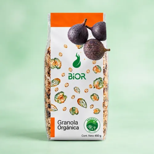 Granola Orgánica BIOR con Higos 450 gr
