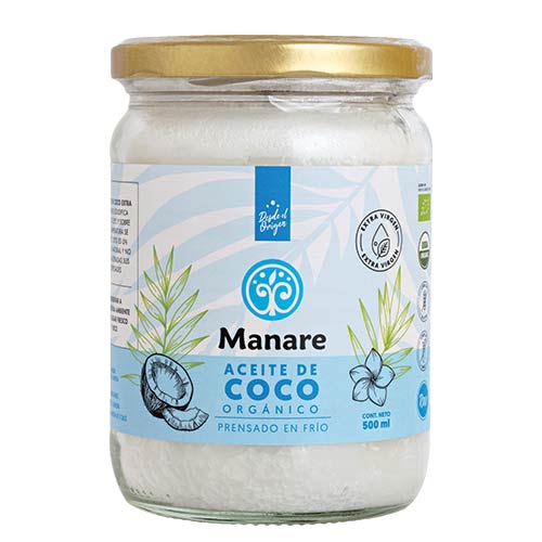 Aceite de Coco Manare (500 gramos)