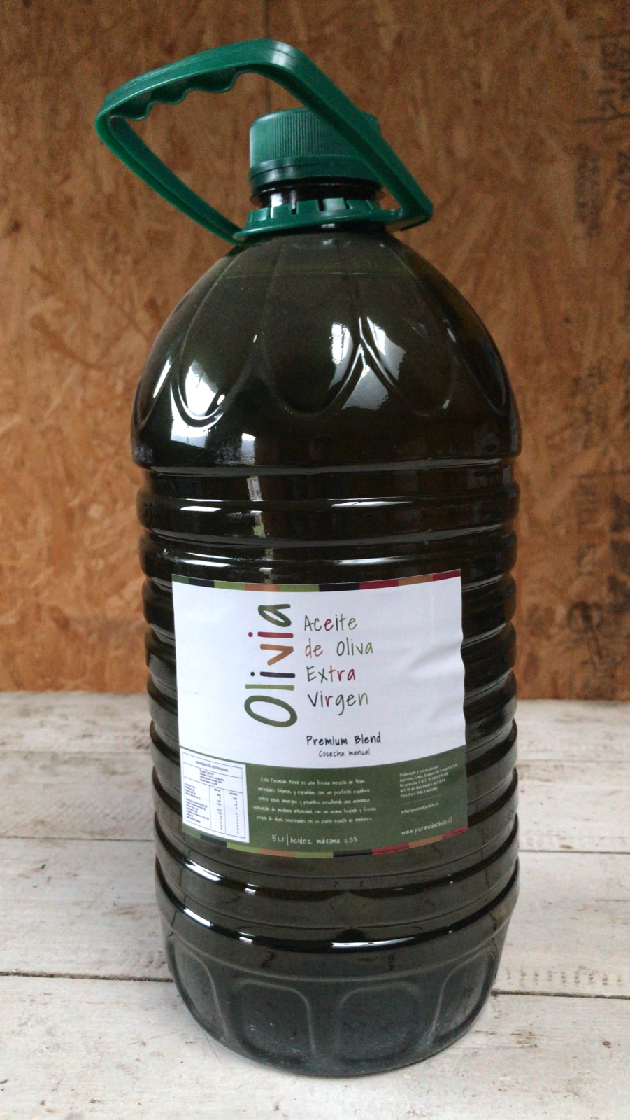 Aceite de oliva Chileno Premium Blend Olivia  5litros